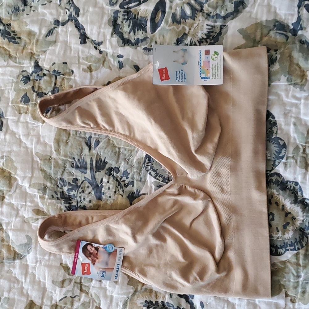Hanes Cozy Bra L